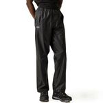 Regatta Mens Stormbreak Overtrousers, Waterproof & Taped Seams - Perfect for Outdoors, Walking, Hiking & Camping Black