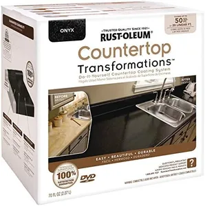 Rust-Oleum 258284 Countertop Transformations Kit, Large Kit, Onyx