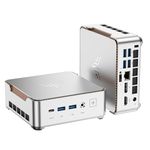 KAMRUI Pinova P2 Mini PC W-11 Pro, AMD Ryzen 4300U (Beats 3500U/3300U/N150/N95,Up to 3.7 GHz) Mini Computers, 16GB RAM 512GB SSD Mini Desktop Computers, Triple 4K Display/WiFi/BT for Home/Business