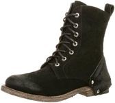 Bed|Stu Men's Bragg Boot,Black Bike Suede,10 M