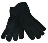 Childs Fleece Gloves, Navy Blue, Age 2/4