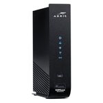 Arris Surfboard (16x4) Docsis 3.0 Cable Modem Plus AC1900 Dual Band Wi-Fi Router, Certified for Xfinity, Spectrum, Cox & More (SBG6950AC2),Black