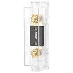 Heschen Car Audio Video Stereo ANL Fuse Holder, 0/2/4 Gauge In and Out, with ANL Fuse (80A)