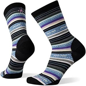 Smartwool SW001634001S Women's Everyday Margarita Crew Socks Black S