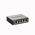 D-Link 5-Port Gigabit Smart Managed Switch | 5GbE Ports | L2 |VLANs | Web Managed | Desktop| Fanless | NDAA Compliant | Lifetime Warranty (DGS-1100-05V2)