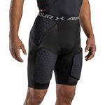 Under Armour unisex adult UA20520 Gameday Armour 5 Pad Girdle, NEW Black, Small US