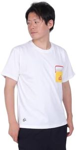 Chums Men's Camper Cooler Pocket T-Shirt, white, 2XL