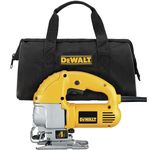 DEWALT Jig Saw, Top Handle, 5.5-Amp, Corded (DW317K) , Yellow