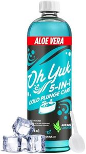 Oh Yuk 5 in 1 Cold Plunge Water Treatment – Cleaner, Clarifier, Conditioner, Combats Odors – Deodorizes for Freshness – Cold Tub & Ice Bath Premium Care – Compatible with All Cold Plunges – 32 Uses