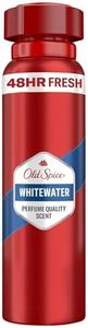 Old Spice Whitewater Deodorant Body Spray for Men 150 ml, 48 Hour Freshness 0% Aluminium Salts No White Residue and Yellow Stains