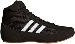 adidas Men's HVC Sneaker, Black/White, 13.5