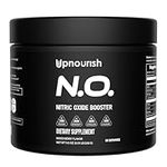 UpNourish Beet Root Powder Nitric Oxide Booster - L arginine L Citrulline Supplements for Men & Women with Beta Alanine Support Circulation & Energy - Mixed Berry Flavor 30 Servings