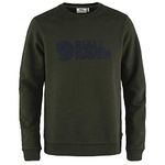 Fjällräven F84142-662 Fjällräven Logo Sweater, Men, Deep Forest, XS