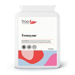 Troozyme Digest-Tonic Digestive Enzymes Supplements - 90 Capsules | Broad Spectrum Plant Digestive Enzymes | Betaine HCL | Bromelaine | Papaine | Protease | Amylase | Lipase | UK Manufactured