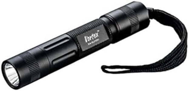 Vortex TC6 Handy Light Weight AA Dry Cell High Power LED Type III Hard Anodized Hand Strap High Lumen Output Everyday Carry Tailor Made Optic Outdoor Flashlight