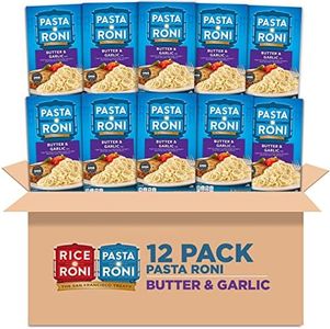 Pasta Roni, Butter & Garlic Angel Hair, 4.7oz Boxes (12 Pack)