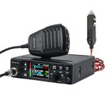 Retevis MB63B CB Radio with NRC Noise Reduction, AM/FM, TFT Color Display, 12/24V, CTCSS/DCS, RF/MIC Gain, EMG CH9/19, 40 Channels, VOX CB Radios Handheld for Long Distance Travel (1 Unit, Black)