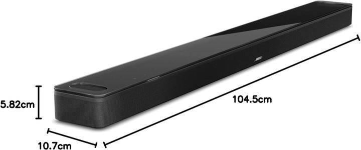 Bose Smart Ultra Soundbar – Black Wireless Home Theater Speaker