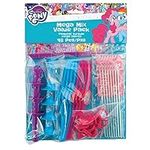 Charming My Little Pony Friendship Mega Mix Value Pack Birthday Party Favors, 48 Pieces, Made from Plastic, Pink/Purple, 11 1/2" x 9" by Amscan