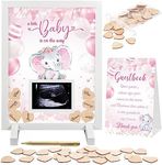 Kosiz Large Baby Shower Guest Book 