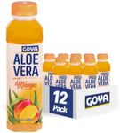 Goya Foods Aloe Vera Drink With Mango Flavor, 16.9 Fl Oz (Pack of 12)