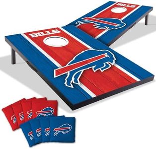 YouTheFan NFL Buffalo Bills 2' x 3' Portable Cornhole Game with Logo Bags