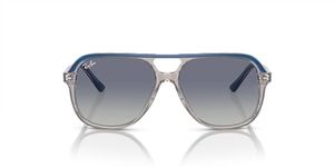 Ray-Ban Kids' Rj9096s Bill Sunglasses, Top Dark Blue/Brown/Light Grey/Grey Gradient Blue, 52 mm