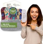 Wingless Reusable Period with Adhesive Sticker for Heavy Flow & Incontinence (L+XL, 6-Pack) – High-Temp Washable Cloth for Women – Stay-Put & Comfortable Reusable Sanitary Napkins