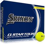 Srixon, New Q-Star Tour 5 2024 - Dozen Golf Balls - Soft Feel, Spin, Performance and Power - 3 Pieces - Urethane - Premium Golf Accessories and Golf Gifts