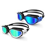 ZIONOR Swimming Goggles, 2 Packs G1