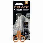 Fiskars Classic Stainless Steel Micro-Tip Scissors, Orange