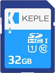 Keple 32GB 32Go SD Memoire Carte de High Speed Classe 10 SD SDcarte Compatible avec Nikon Coolpix P510, P7700, P520, P7800, P330 SLR Digital Camera | 32 GB Go G SDcarte UHS-1 U1 SDHC Card
