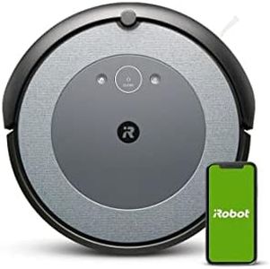 Irobot Roomba i3152 Connected Mapping Robot Vacuum with Dual Multi-Surface Rubber Brushes - Ideal for Pets - Personalised Suggestions - Voice-Assistant and Imprint Link Compatibility, Woven cool gray, Standard