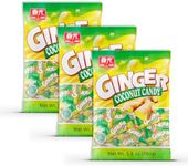 Chun Guang Ginger Coconut Candy, 5.6 Ounce (Pack of 3)