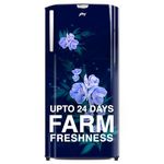 Godrej 180 L 4 Star Turbo Cooling Technology, 24 Days Farm Freshness Direct Cool Single Door Refrigerator (2024 Model, RD EDGENEO 207D THF MP BL, Maple Blue)