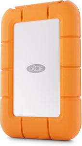 LaCie Rugged Mini 500GB External SSD – 40Gb/s, PC/Mac/iPad/iPhone Compatible