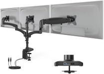 Mount-It! Triple Monitor Mount Desk