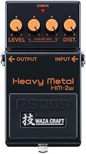 BOSS HM-2W Heavy Metal | Premium Waza Craft Guitar Effect Pedal with Analog Circuitry | True Reproduction of the Legendary BOSS HM-2 Heavy Metal | Standard & Custom Playing Modes | 5-Year Warranty