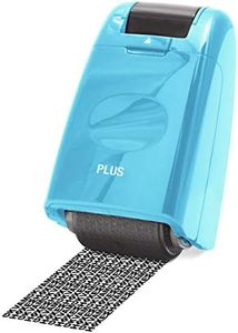 Guard Your ID Identity Protection Stamp Roller Identity Theft Prevention Security Stamp Mask Out Private Information TURQUOISE (70122)