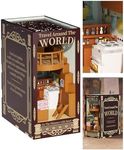 DIY Book Nook Kit,Rolaroki 3D Woode