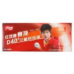 DHS 10x D40 and 3-Star White Table Tennis Balls