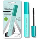 Almay Lenghthening Mascara,Volume & Lift, Eye Makeup, Hypoallergenic and-Fragrance Free, 010 Blackest Black, 0.24 Fl Oz/ 7ml