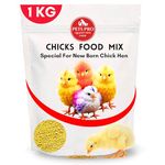 Pets Pro Food for Chicks 1000g | Hen Food | PremiumQuality Feed for Chicks and Hen | Specially formulated to Meet The Nutritional of Growing Chicks.& Hens 1KG