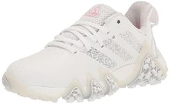 adidas Women's W Codechaos 22 Golf Shoe, Ftwr White/Silver Met./Clear Pink, 5 UK