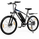 VARUN Electric Bike, 24" Ebike with Removable 36V/7.8Ah Battery 250W High-Speed Brushless Motor, Electric Bicycle with 3 Riding Modes, Electric Bikes for Adults Teens, Dual Disk Brake