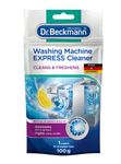 Dr. Beckmann Washing Machine EXPRESS Cleaner | Fights Nasty Smells and Eliminates Dirt & Grease | Convenient and Highly Efficient | 100 g