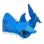 Cosmic Chameleon blue shark hat for