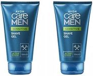 2x Avon Care Men Active Sensitive Shave Gel -150ml(300ml)