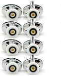 Set of 8 New Oval Butterfly Single Wheel Shower Door Rollers 23mm