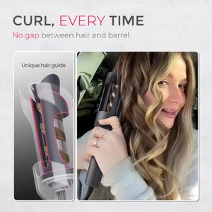 TYMO CURLPRO 1" Rotating Curling Iron – Professional Hair Styler